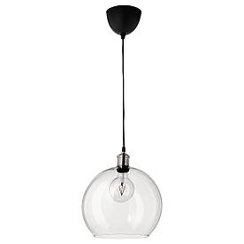 IKEA JAKOBSBYN/JÄLLBY Підвісний світильник, прозоре/кельоване скло (793.880.60)