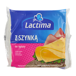 Сир тостовий шинка Лактіма Lactima 130g 10шт/ящ (Код: 00-00003443)