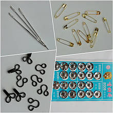 Голки Булавки Кнопки Гачки