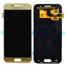 Дисплей для Samsung SM-A320F Galaxy A3 (2017) GH97-19732B з сенсорним склом (Золотий) Сервісний оригінал