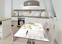 Наліпка 3Д виниловая на стол Zatarga «Эффект бабочки» 600х1200 мм для домов, квартир, столов, кофейн, кафе