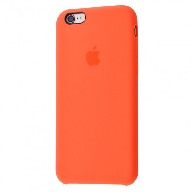 Чохол Silicone case для IPhone 5/5s (021) Orange жовтогарячий