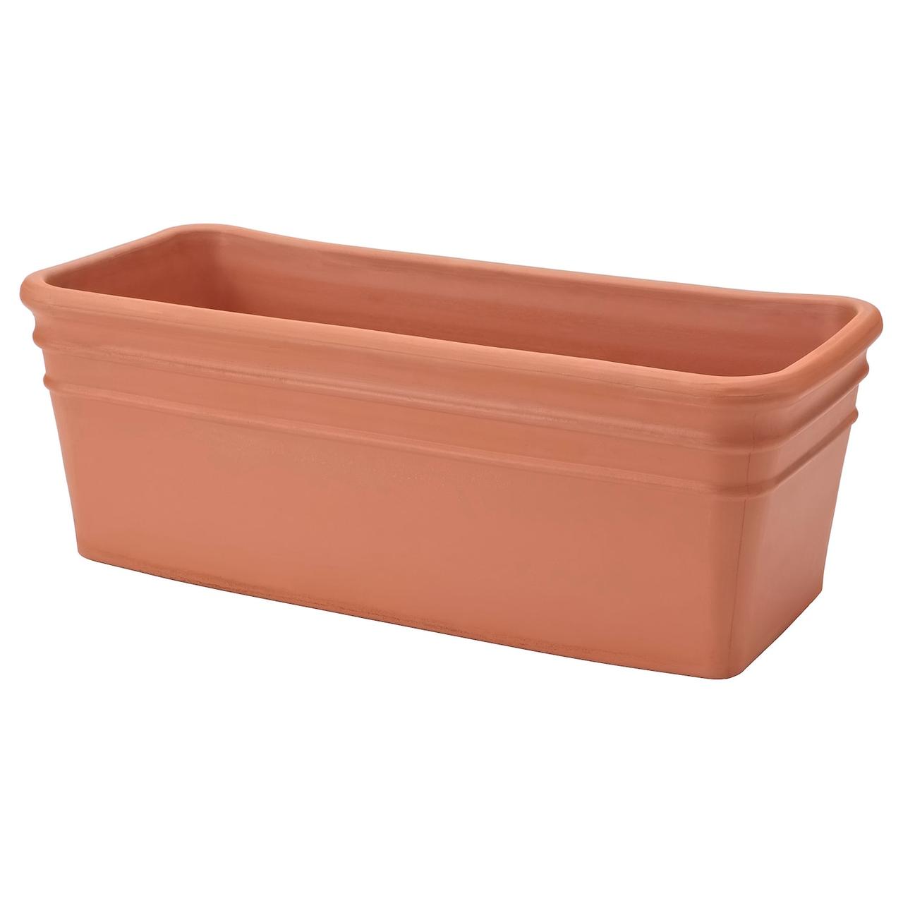 IKEA CURRYBLAD Ящик для квітів, вулична теракота (004.758.14)