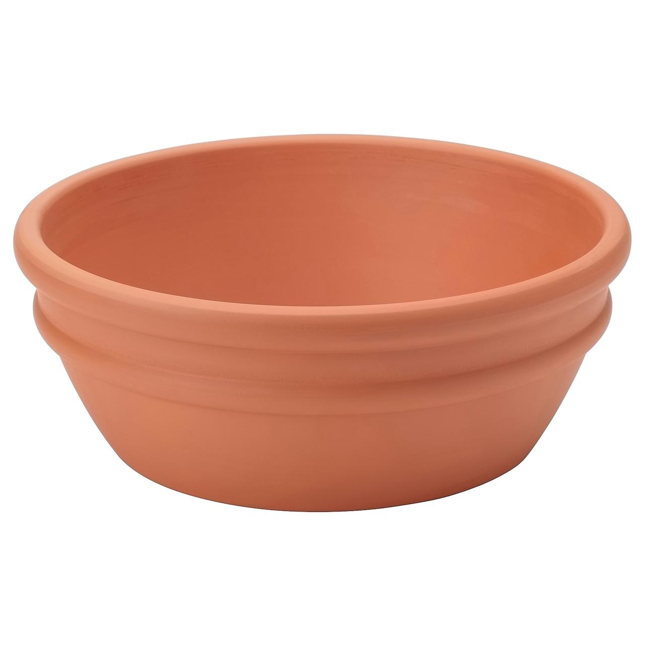 IKEA CURRYBLAD Квітковий горщик, теракота зовні (404.757.89)