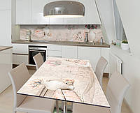 Наклейка 3Д виниловая на стол Zatarga «Шкатулка с секретом» 600х1200 мм для домов, квартир, столов, кофейн,