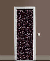 Наклейка на дверь Zatarga «Кованые двери» 650х2000 мм виниловая 3Д наклейка декор самоклеящаяся