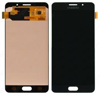 Дисплей для Samsung A7 2016 | A710 з сенсорним склом (Чорний) Сервісний оригінал
