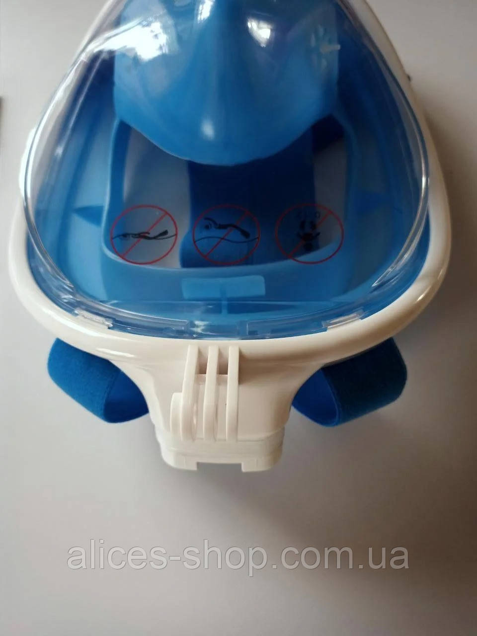 Маска для дайвинга и подводного плавания,маска для ныряния с клапаном - фото 2 - id-p1349256106