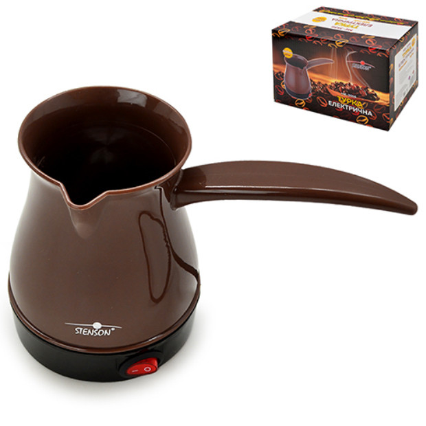 Электрическая турка для кофе Stenson ME-3556T, 800W 600мл, цена 318 грн ...