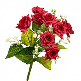 Букет "Алые розы" 32см (8409-038)
