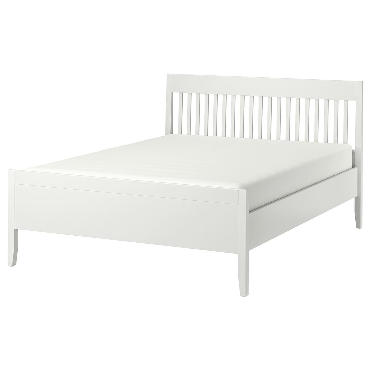 IKEA IDANÄS Каркас ліжка, білий (904.588.91)