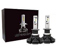Автомобильные светодиодные лампы с цоколем H1, модель 7S Chip Luxeon ZES