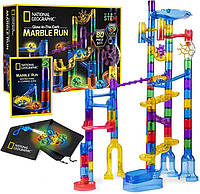 ПОД ЗАКАЗ 20+- ДНЕЙ конструктор лабиринт с шариками 80 дет NATIONAL GEOGRAPHIC Glowing Marble Run