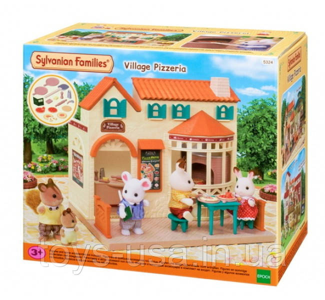 Набір Піцерія Epoch Sylvanian Families Village Pizzeria Calico Critters, фото 1