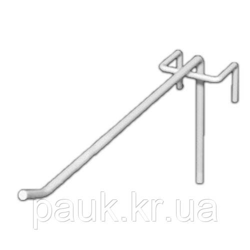 Крючок для стеллажа сетчатого 250 мм(толщина 6 мм), ГС 250, торговый крючок на стеллаж - фото 1 - id-p497043529