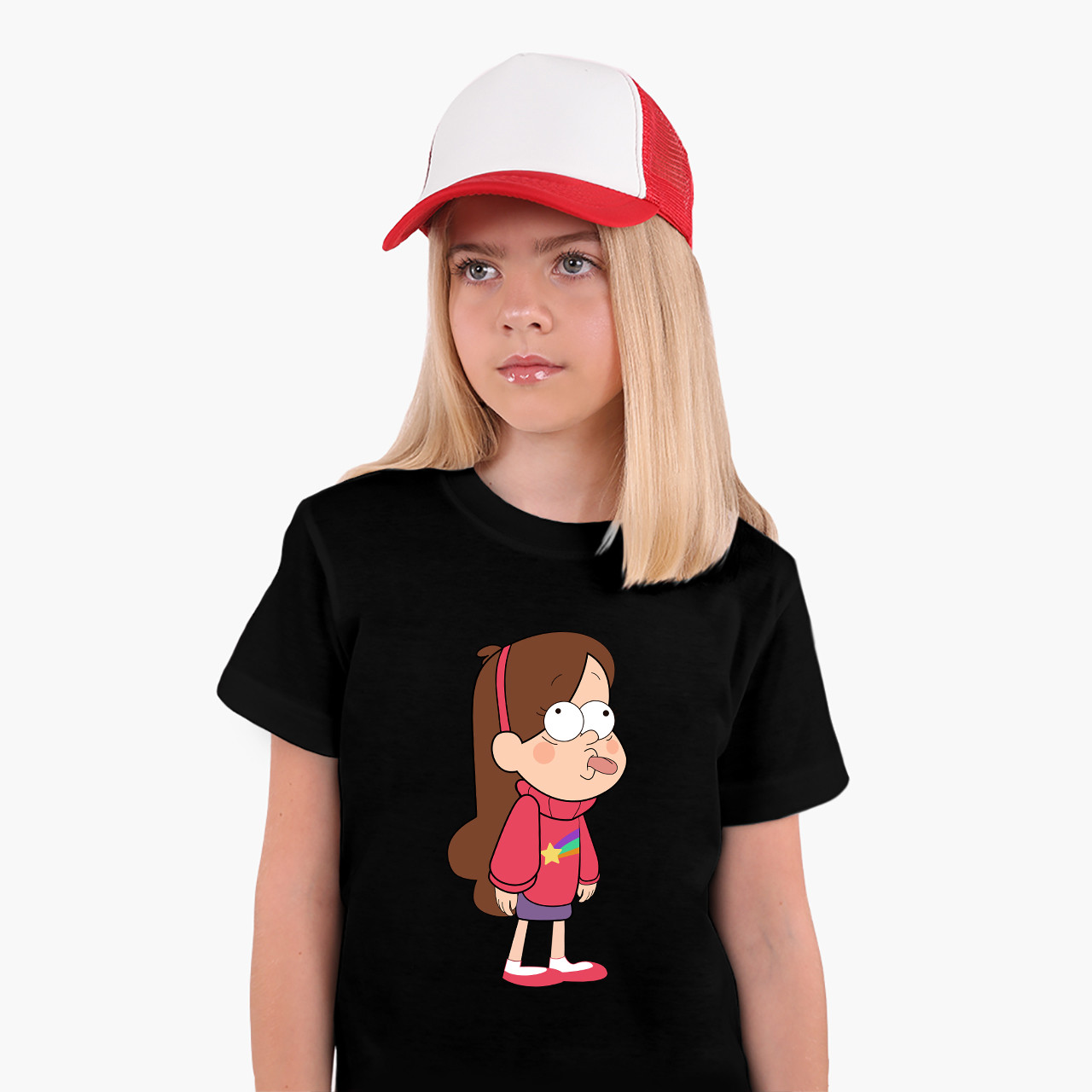 Дитяча футболка Мейбл Пайнс Гравіті Фолз (Mabel Pines Gravity Falls), кольорова футболка Мультсеріали, фото 1
