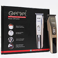 Машинка для стрижки волос с аккумулятором Gemei GM 6022