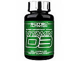 Вітамін Д Scitec Nutrition Vitamin D3 250 капсул, фото 3