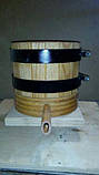 Маслопрес з дерева для холодного віджиму олії 3 літри з гідроциліндром 30 тон, фото 6