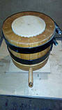 Маслопрес з дерева для холодного віджиму олії 1,5 літра з гідроциліндром 20 тон, фото 8