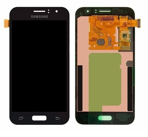 Дисплей для Samsung J120H Galaxy J1 (2016) з сенсорним склом (Чорний) Сервісний оригінал