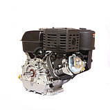 Двигун WEIMA WM192F-S, 25 мм, шпонка, ручний/старт, бензин 18 л.с., фото 4
