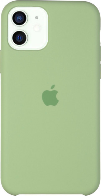 Чохол Silicone case для IPhone 12 Mint м'ятний