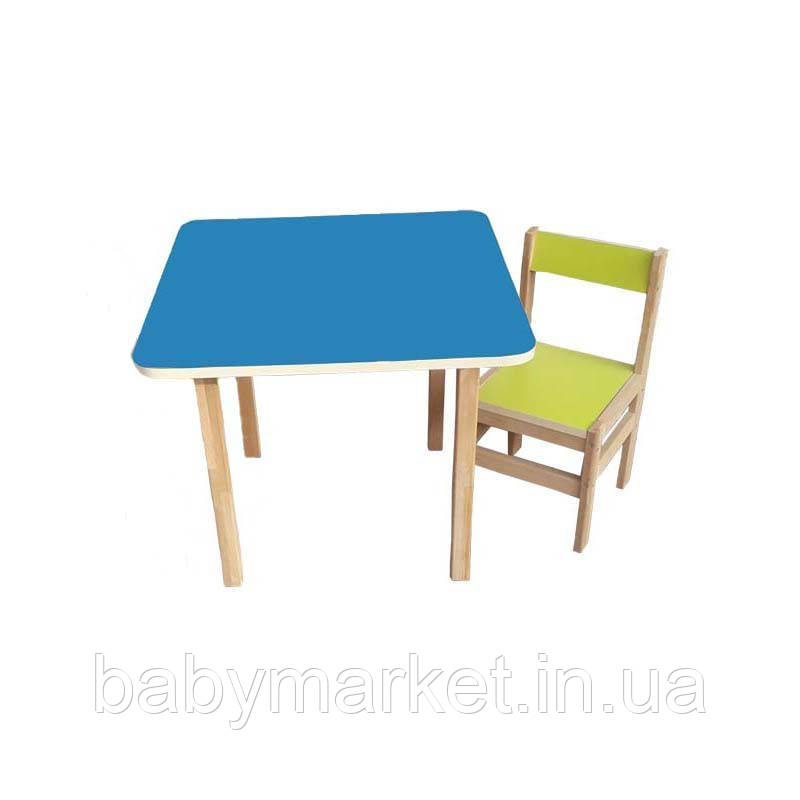 Столик зі стільчиком Sofia (blue/green)