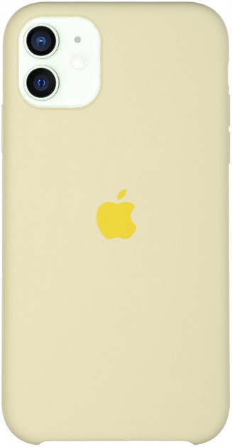 Чохол Silicone case для IPhone 12 Mini Mellow yellow жовтий