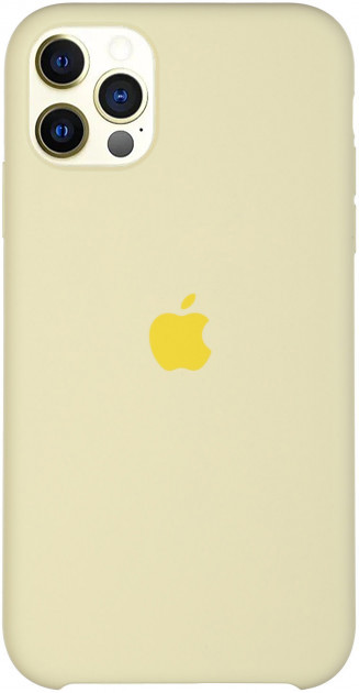 Чохол Silicone case для IPhone 12 Pro Mellow yellow жовтий