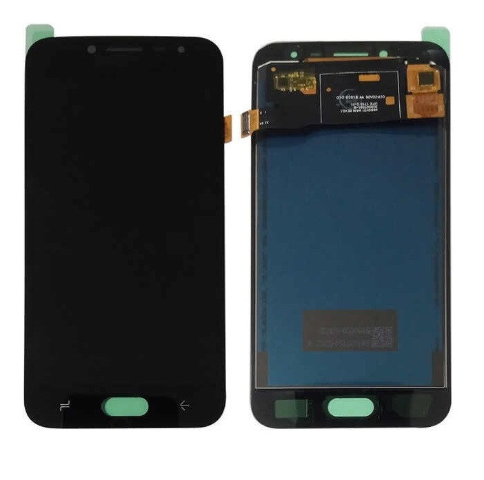 Дисплей для Samsung J250 Galaxy J2 2018 (GH97-21339A) з сенсорним склом (Чорний) Сервісний оригінал, фото 1