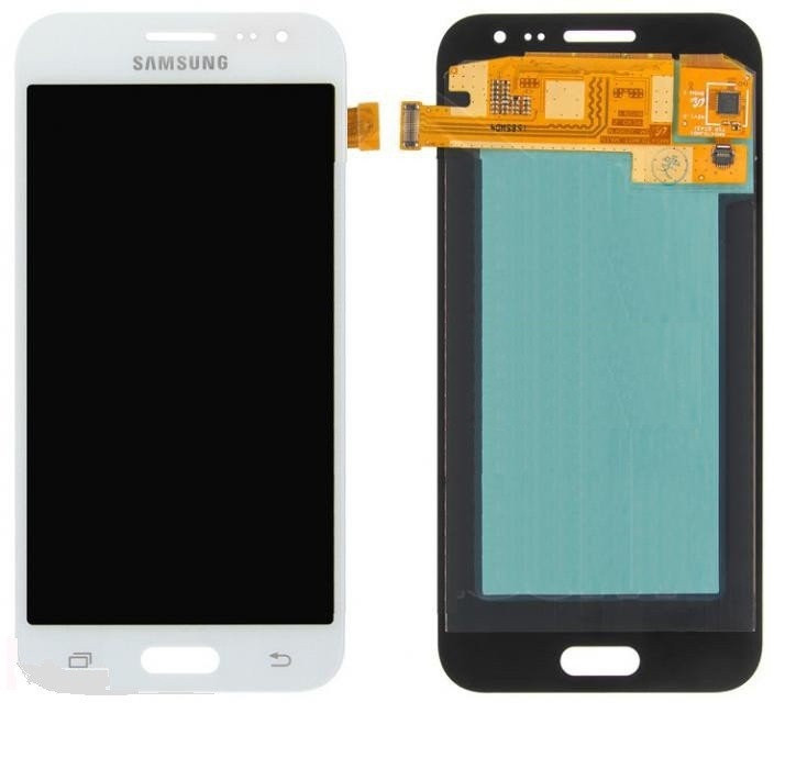 Дисплей для Samsung J200F Galaxy J2 | J200G | J200H | J200Y з сенсором (Білий) TFT Яскравість регулюється