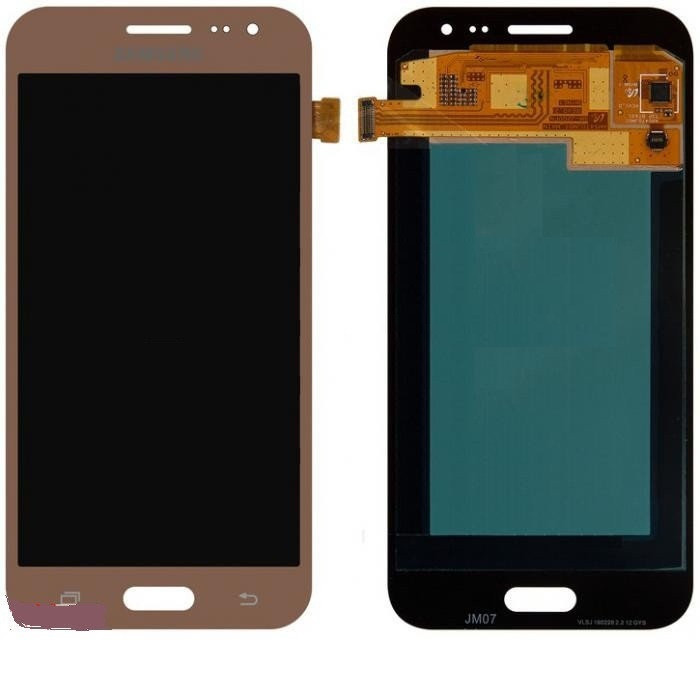 Дисплей для Samsung J200F Galaxy J2 | J200G | J200H | J200Y з сенсором (Золотий) TFT Яскравість регулюється