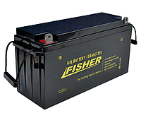 Гелевый аккумулятор Fisher 12V 150Ah