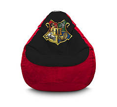 Крісло мішок "Harry Potter. Hogwarts School" Флок XL (80х110 см)