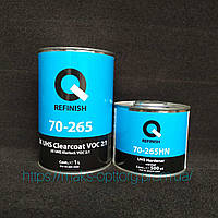 Акриловый лак 2K UHS CLEARCOAT VOC 2:1 Q-Refinish (1л+0,5 л отв.) комплект