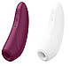 Satisfyer Curvy 1 Вакуумний кліторальний стимулятор зі смарт управлінням Rose Бордовий, фото 6