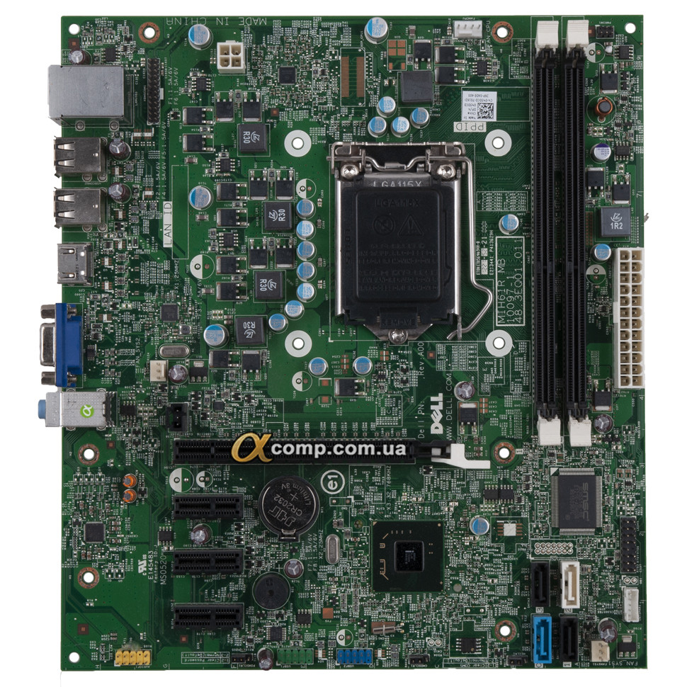 Материнська плата Dell MIH61R-MB (s1155/H61/2xDDR3/Gen2) БВ