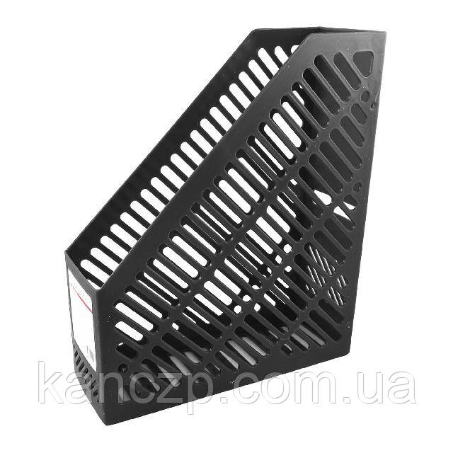 Лоток для паперу пласт.верт.; 250*85*295мм; кол. чорний; арт. KL0916-B; KLERK