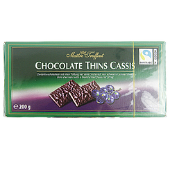 Шоколад смородина-ментол Маітре Maitre Truffaut Chocolate 200g 16шт/ящ (Код: 00-00005057)
