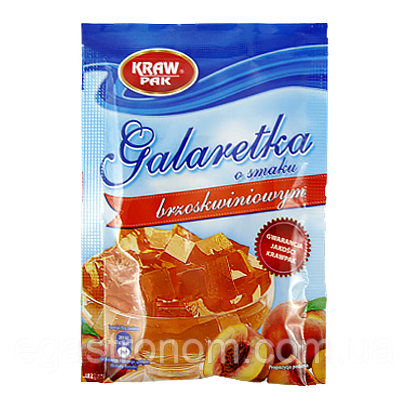 Галеретка персик Крав Пак Kraw Pak 70g 20шт/ящ (Код: 00-00005411)