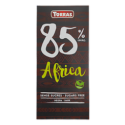 Шоколад чорний Торрас Африка Torras Africa 85% 100g 12шт/ящ (Код: 00-00004749)