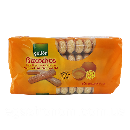 Печиво савоярді Гуллон Gullon 400g 6шт/ящ (Код: 00-00000742)