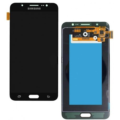 Дисплей для Samsung J710F | J710H Galaxy J7 2016 з сенсорним склом (Чорний) TFT підсвічування оригінал