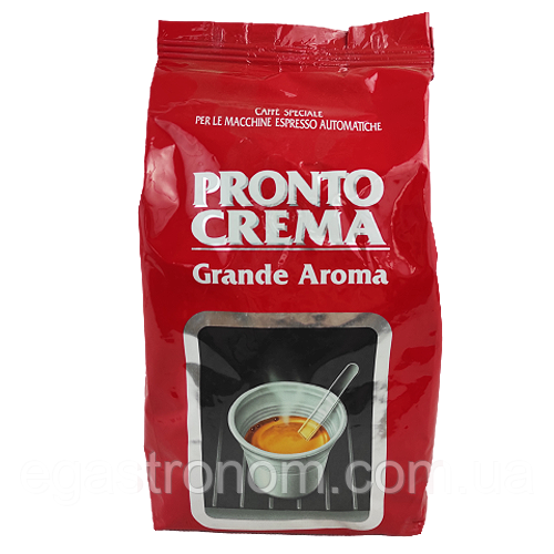 Кава пронто крема (зерно) Лавацца Lavazza pronto crema 1kg 6шт/ящ (Код: 00-00000290)