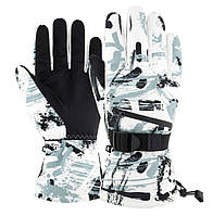 Горнолыжные перчатки зимние 190г. ветрозащитные/непромокаемые лыжные