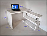 Стіл комп'ютерний Мікс меблі СКТ-1, фото 3
