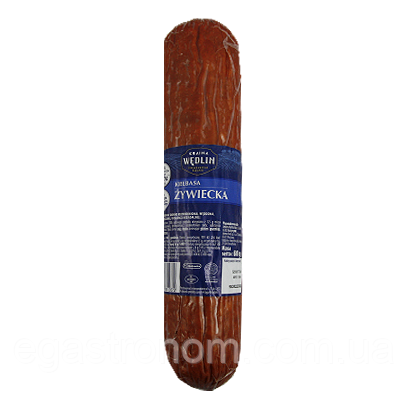 Ковбаса Живецька Zywiecka 600g 12шт/ящ (Код: 00-00000346)
