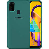 Silicone case Зеленый Samsung M30s/M21