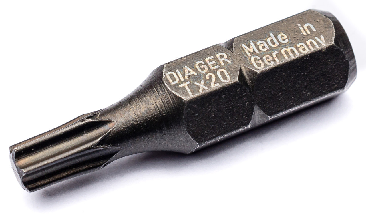 Біта зірковий Torx 30 25 мм Diager - фото 2 - id-p542416053